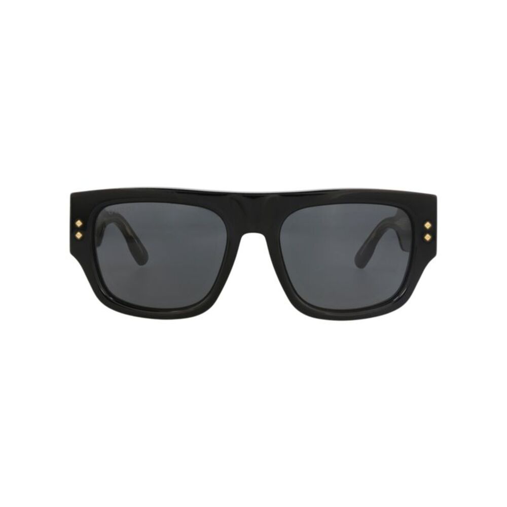 Gucci Square-Frame Recycled Acetate Sunglasses Black Mens
